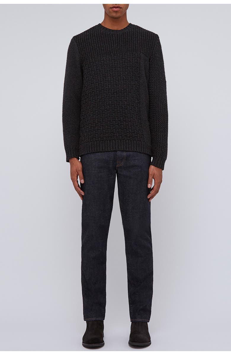 BLDWN Tierney Crew Neck Wool Sweater, Alternate, color,