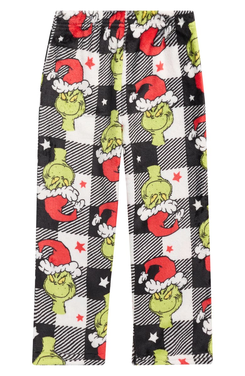 KOMAR Kids' Grinch Pajama Pants, Main, color, Black