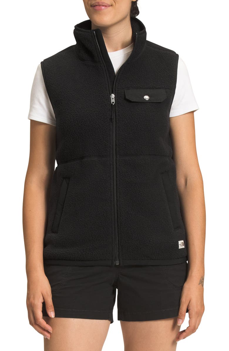 The North Face Cragmont Fleece Vest, Main, color, 