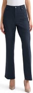 Jones New York Lexington High Waist Ankle Bootleg Pants