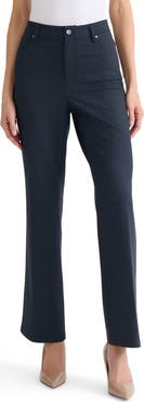 Jones New York Lexington High Waist Ankle Bootleg Pants