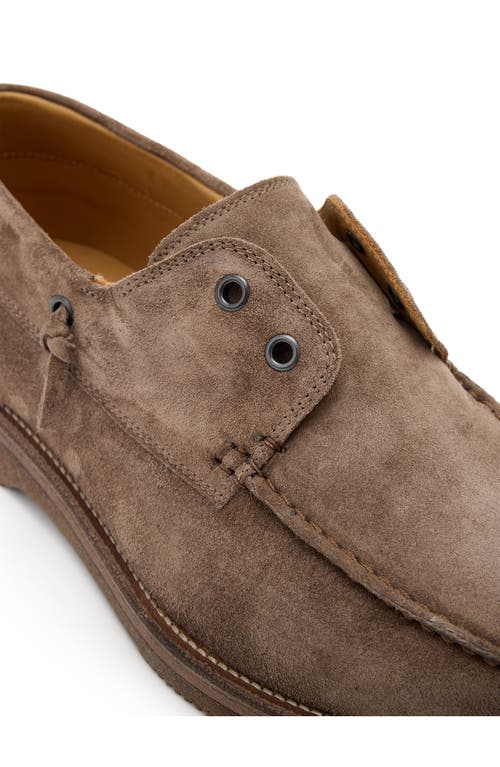 John Varvatos Varick Deck Shoe In Neutral
