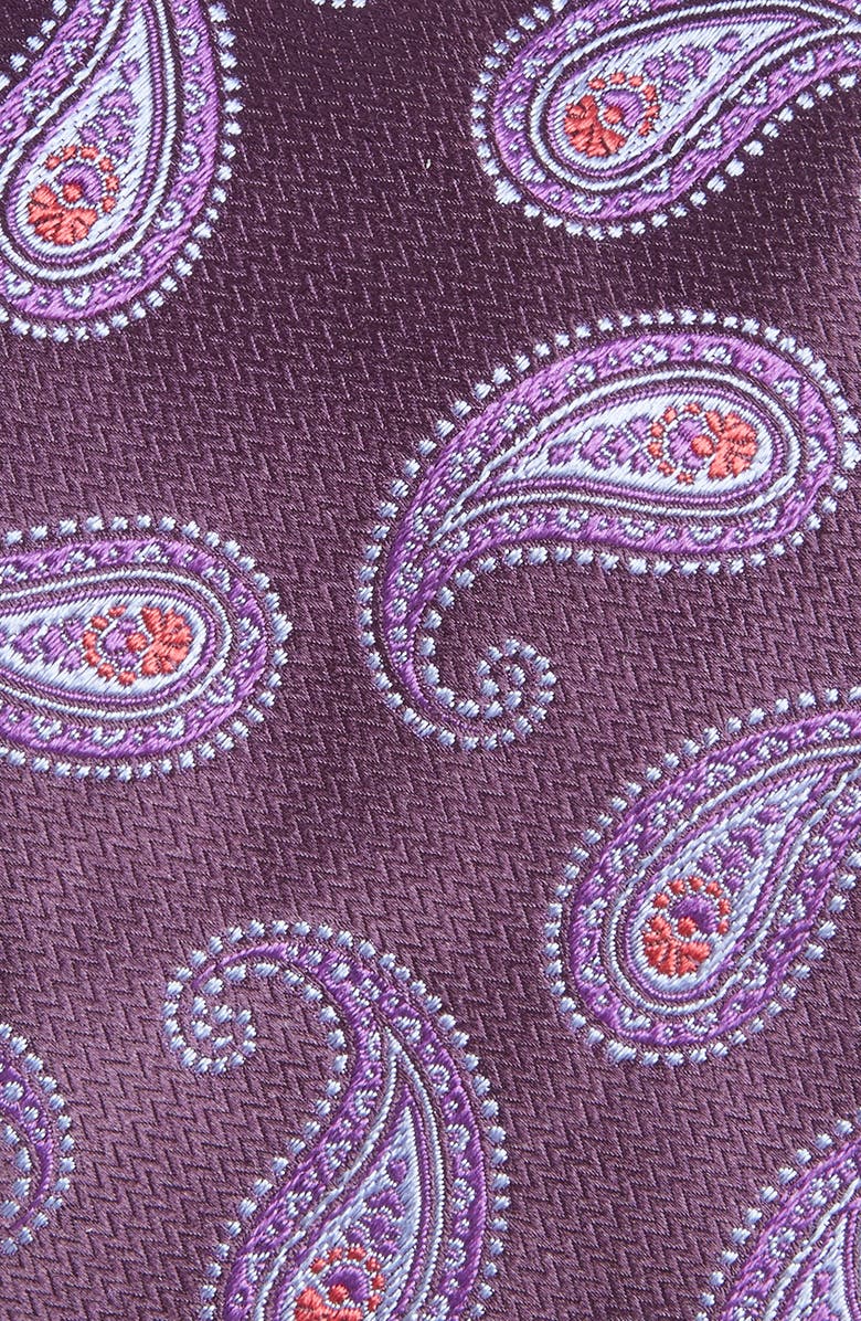 Canali Paisley Silk Tie, Alternate, color, 