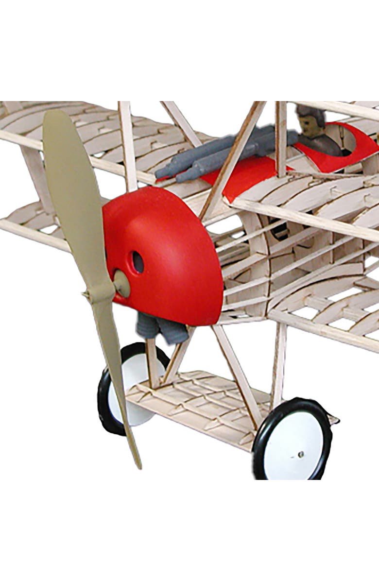 Guillow's Fokker DR1 Triplane Laser Cut Model Kit, Alternate, color, Multicolored
