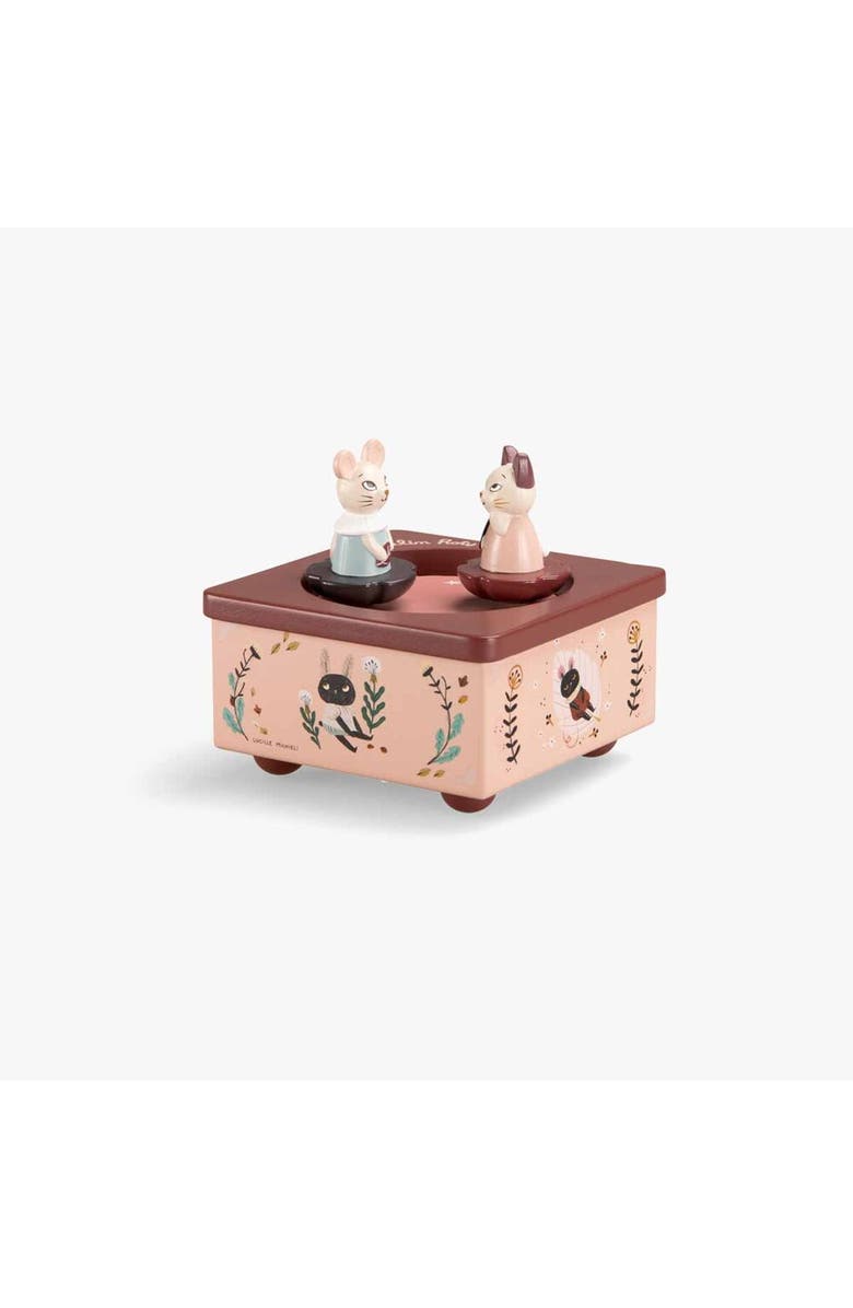 Moulin Roty Music box After The Rain, Main, color, Pink