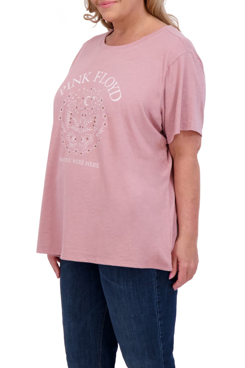Pink Floyd Butterfly Graphic T-Shirt, Alternate, color, NOSTALGIA ROSE
