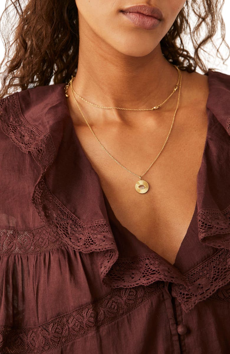 Free People Ruffle Cotton Top, Alternate, color, 