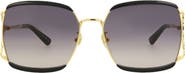 Gucci 59mm Square Sunglasses