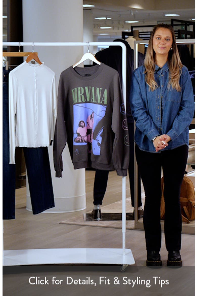 Nirvana Cotton Blend Sweatshirt video