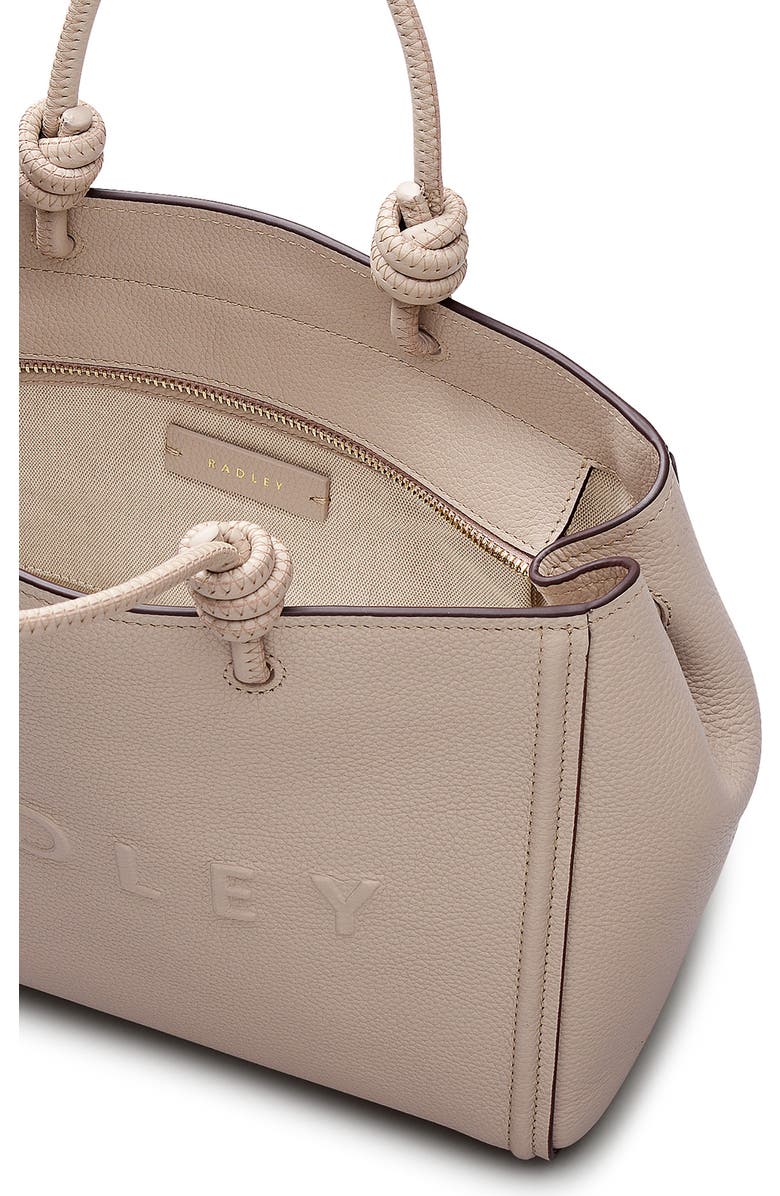 Radley Ridgeway Gardens Medium Ziptop Satchel Bag, Alternate, color, Porcini