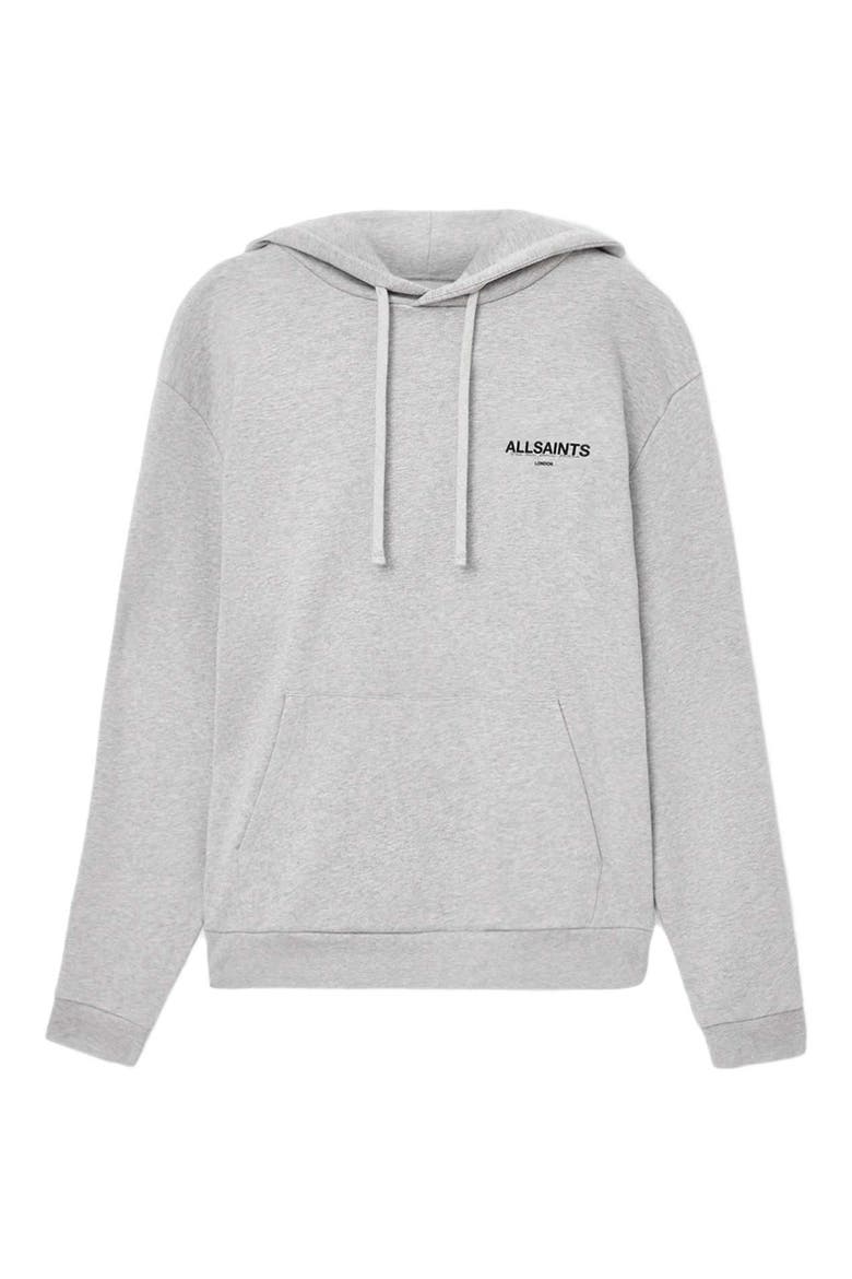 Halcyon Oversize Cotton Hoodie, Alternate, color, LIGHT GREY MARL
