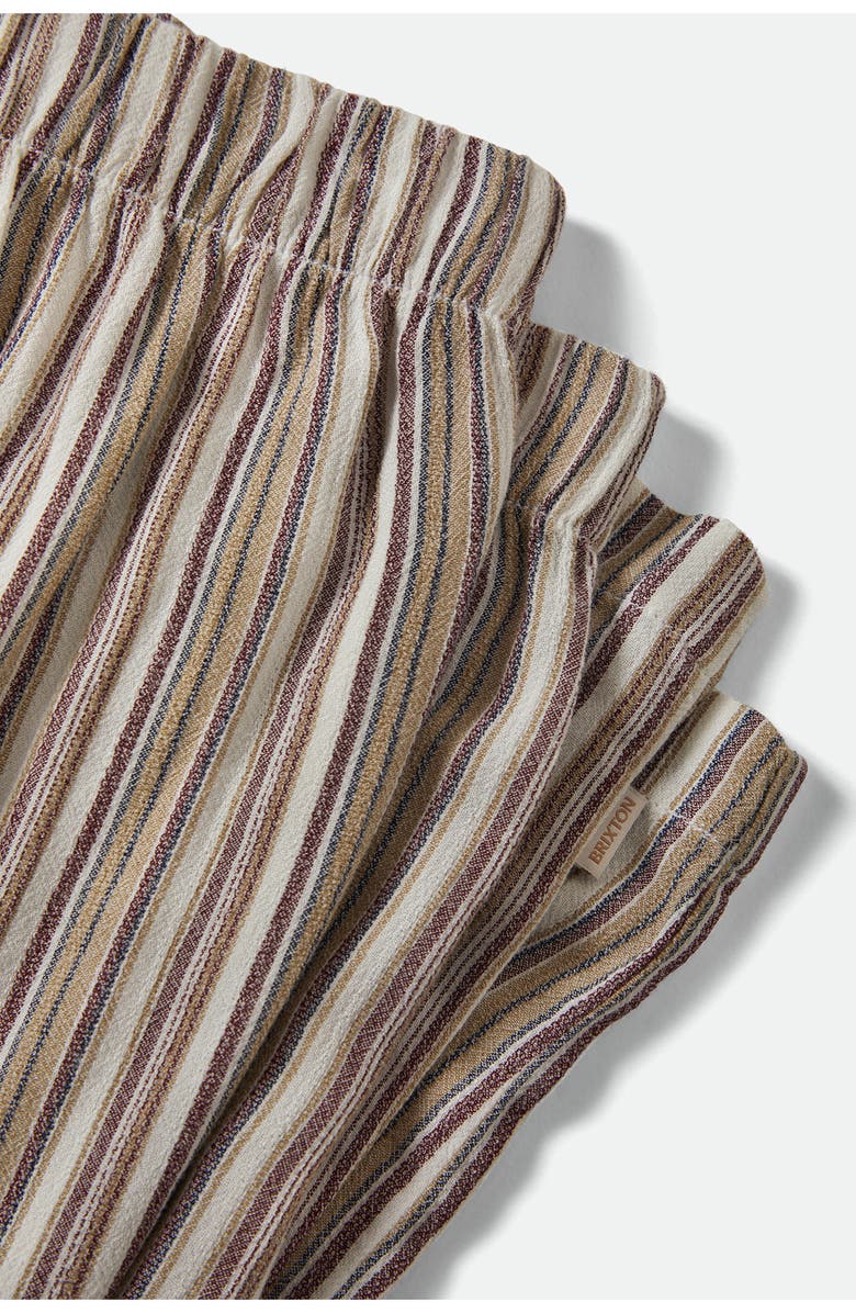 Brixton The Alley Stripe Lounge Pants, Alternate, color, Worn In Robust Red Stripe