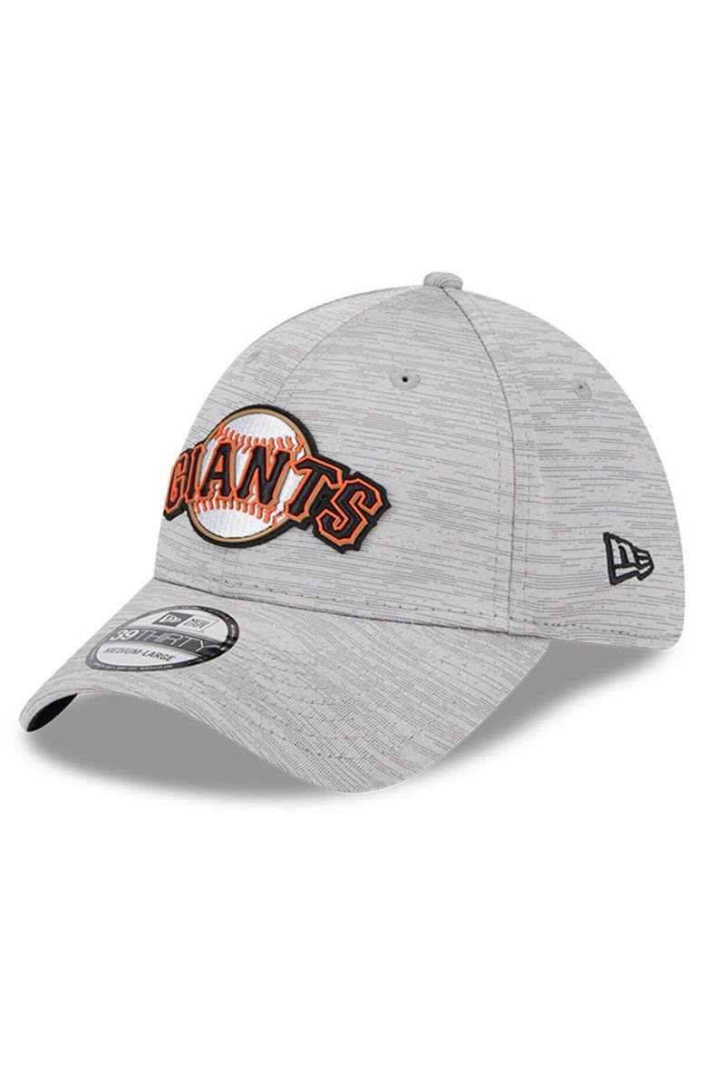 New Era Men's New Era  Gray San Francisco Giants 2023 Clubhouse 39THIRTY Flex Hat, Main, color, Gray