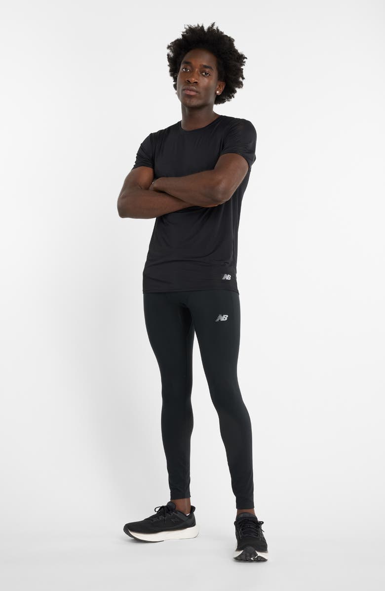 New Balance Sleek Pocket Running Tights, Alternate, color,
