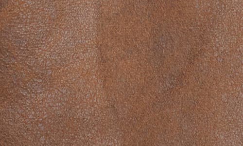 Braveman Faux Shearling Lined Bomber Jacket In Cognac