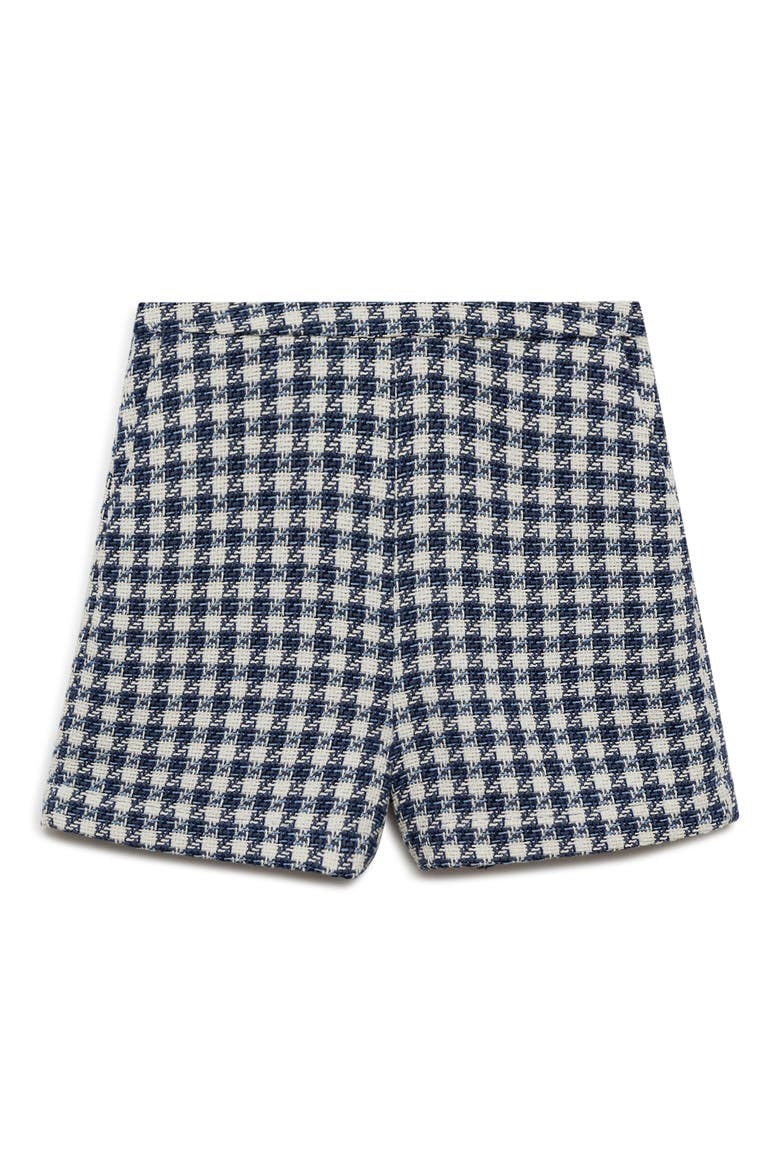 Houndstooth Shorts, Alternate, color, BLUE