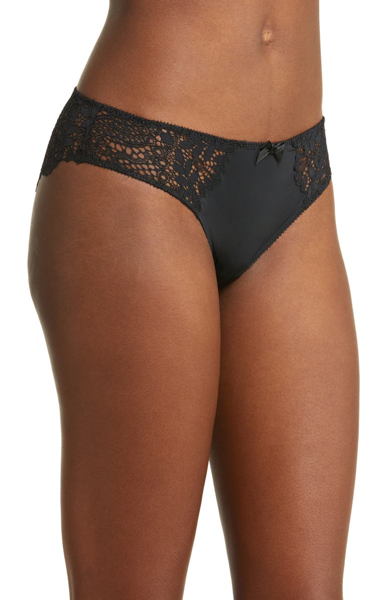 Etam Success Hipster Briefs, Alternate, color, Black