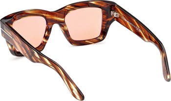Ilias 50mm Square Sunglasses