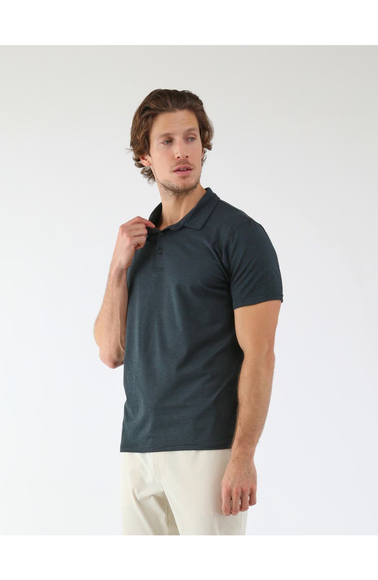 GLYDER Fairway Polo, Main, color, Black