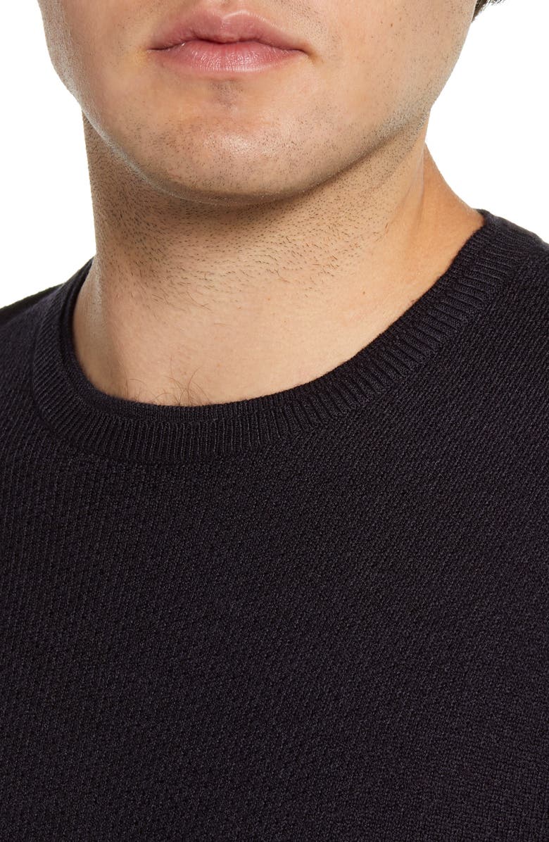 NORDSTROM MEN'S SHOP Wool Blend Crewneck Sweater, Alternate, color, 