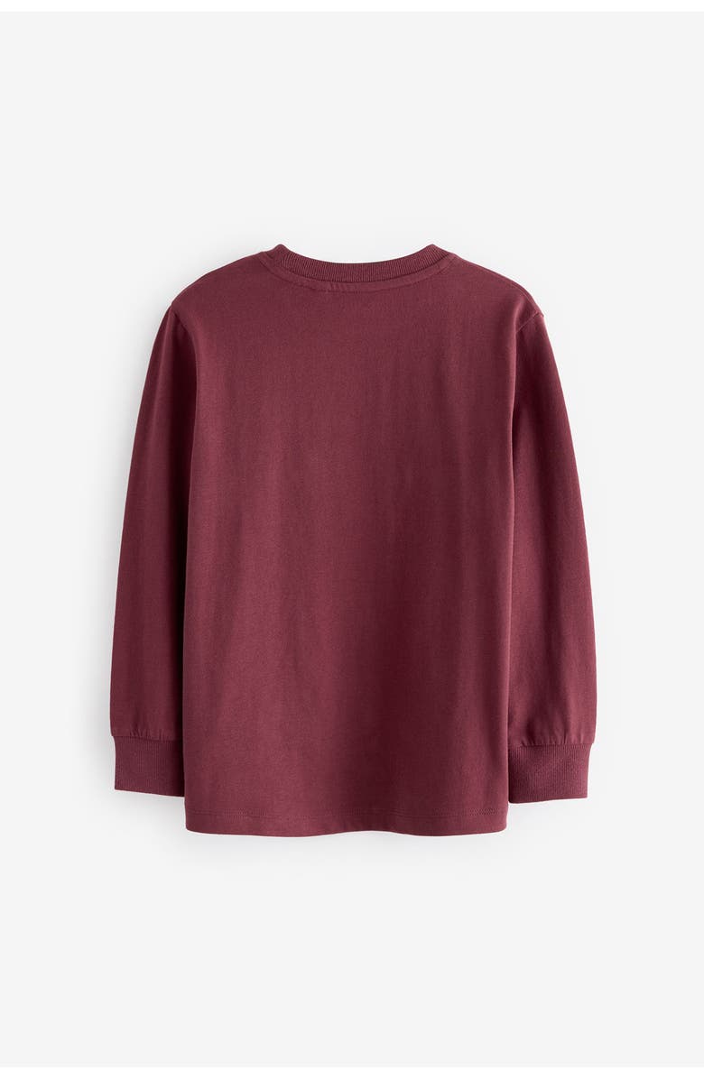 NEXT Kids' Assorted 4-Pack Long Sleeve T-Shirts, Alternate, color, Red