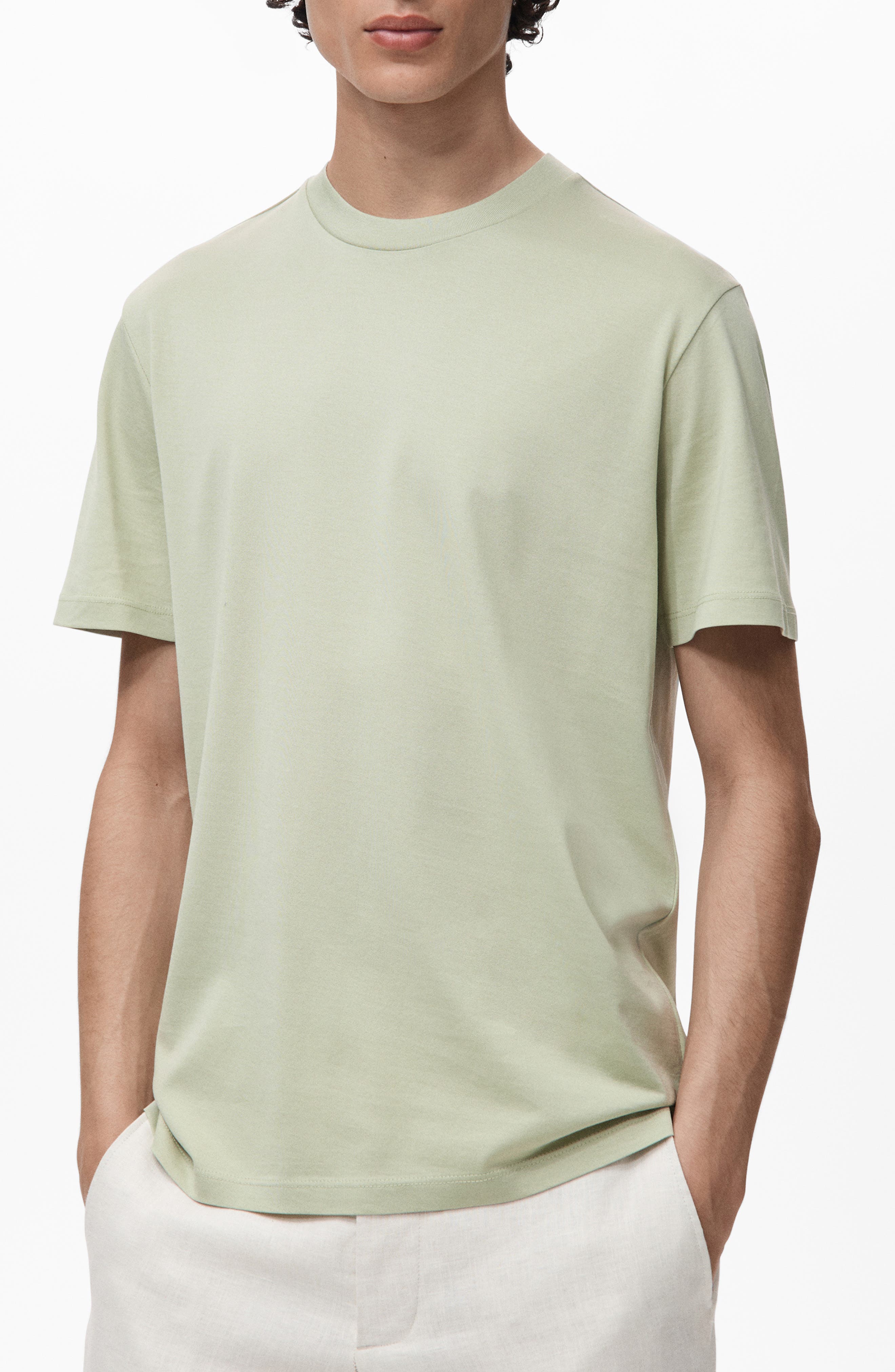 Slim Fit Cotton T-Shirt - image 5