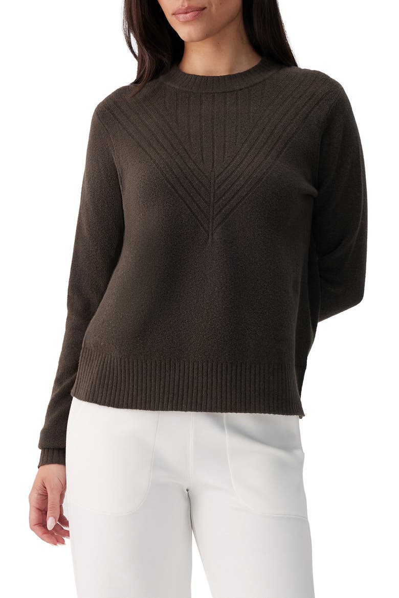 Camila Crewneck Sweater, Main, color, OLIVE