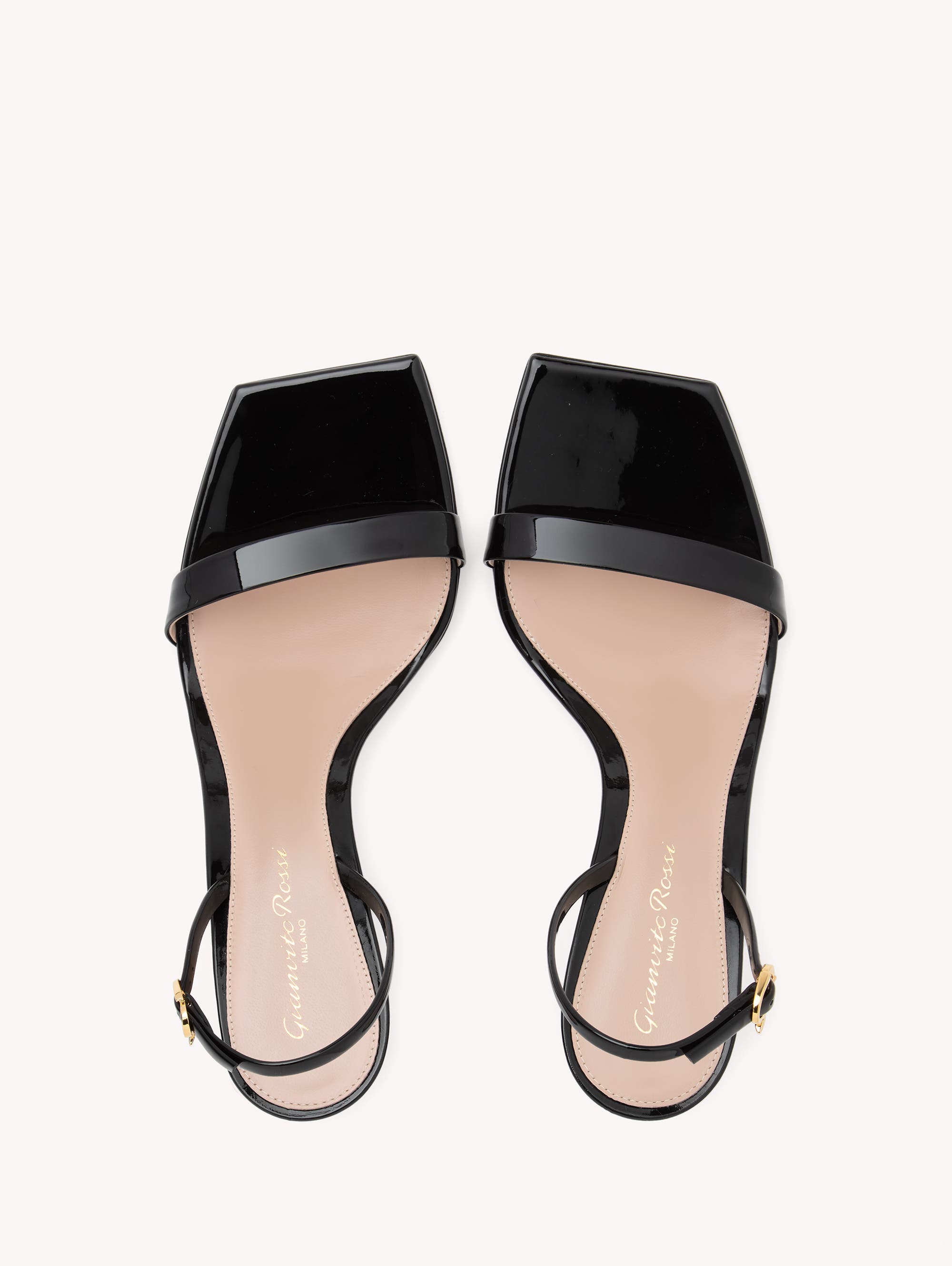 Gianvito Rossi Ribbon Stiletto 85 Sandals, Alternate, color, Black