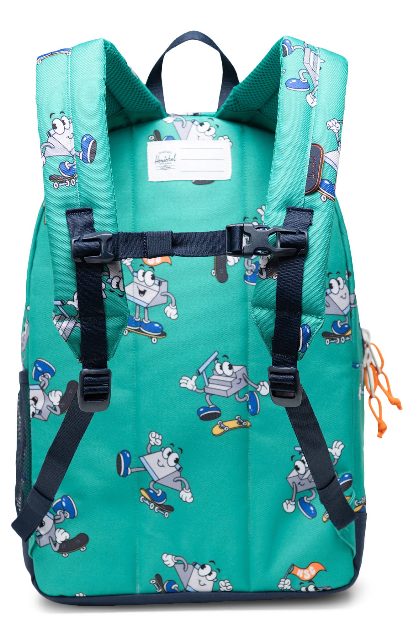 Kids' Heritage Youth Backpack, Alternate, color, SKATEBOARDS