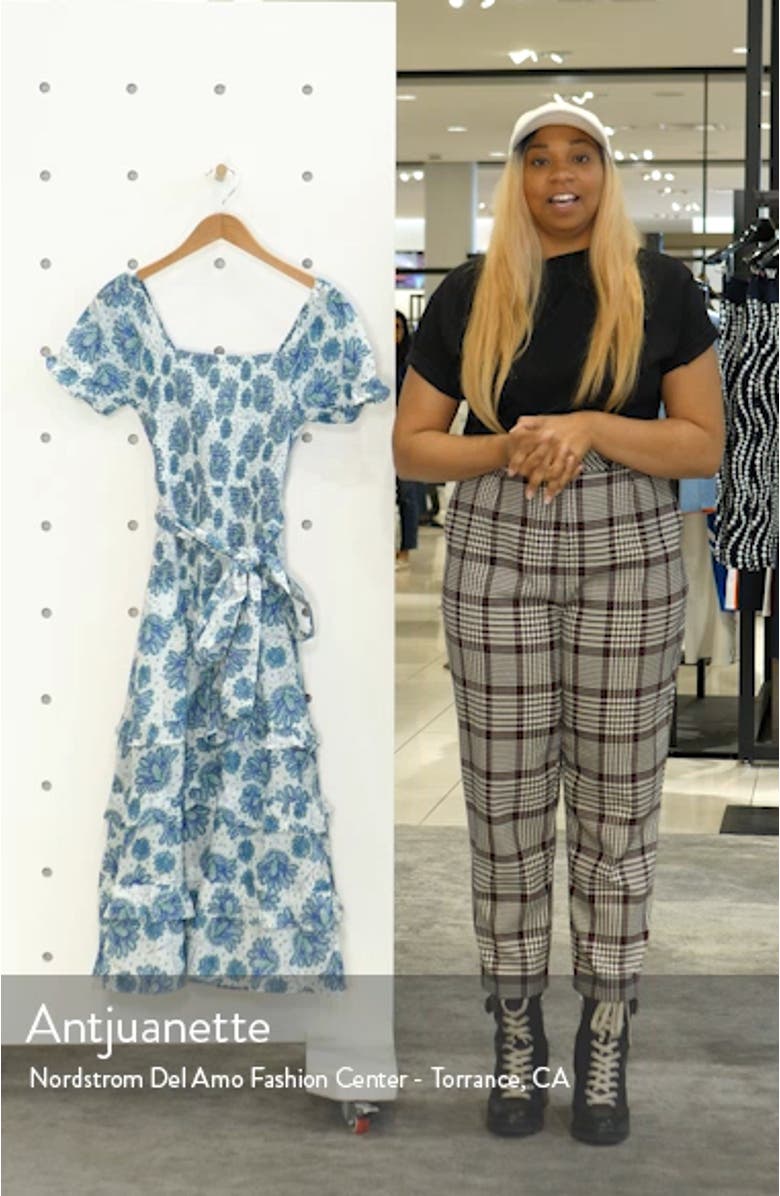 Smocked Prairie Midi Dress, sales video thumbnail