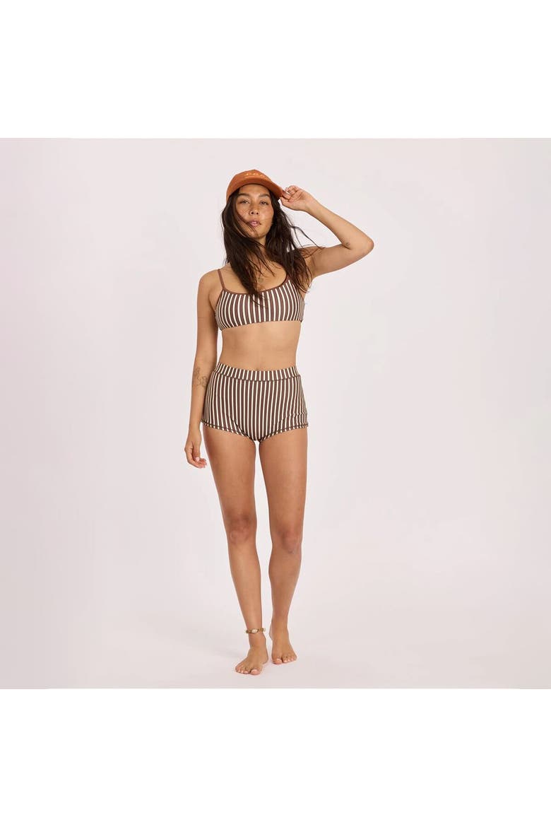 La Playa High Waist Short - Women's, Alternate, color, Kona