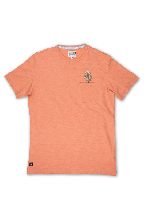 Cactus Hat - Slub Pima Pocket Tee