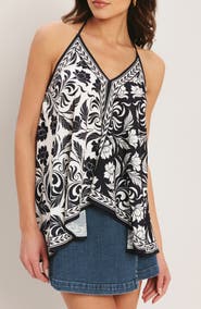 FLYING TOMATO Halter Scarf Top