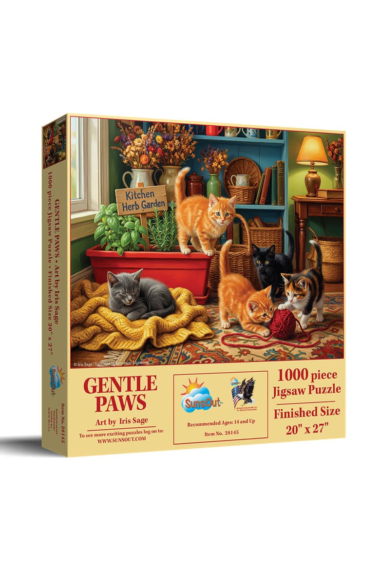 Gentle Paws 1000, Main, color, Multicolor