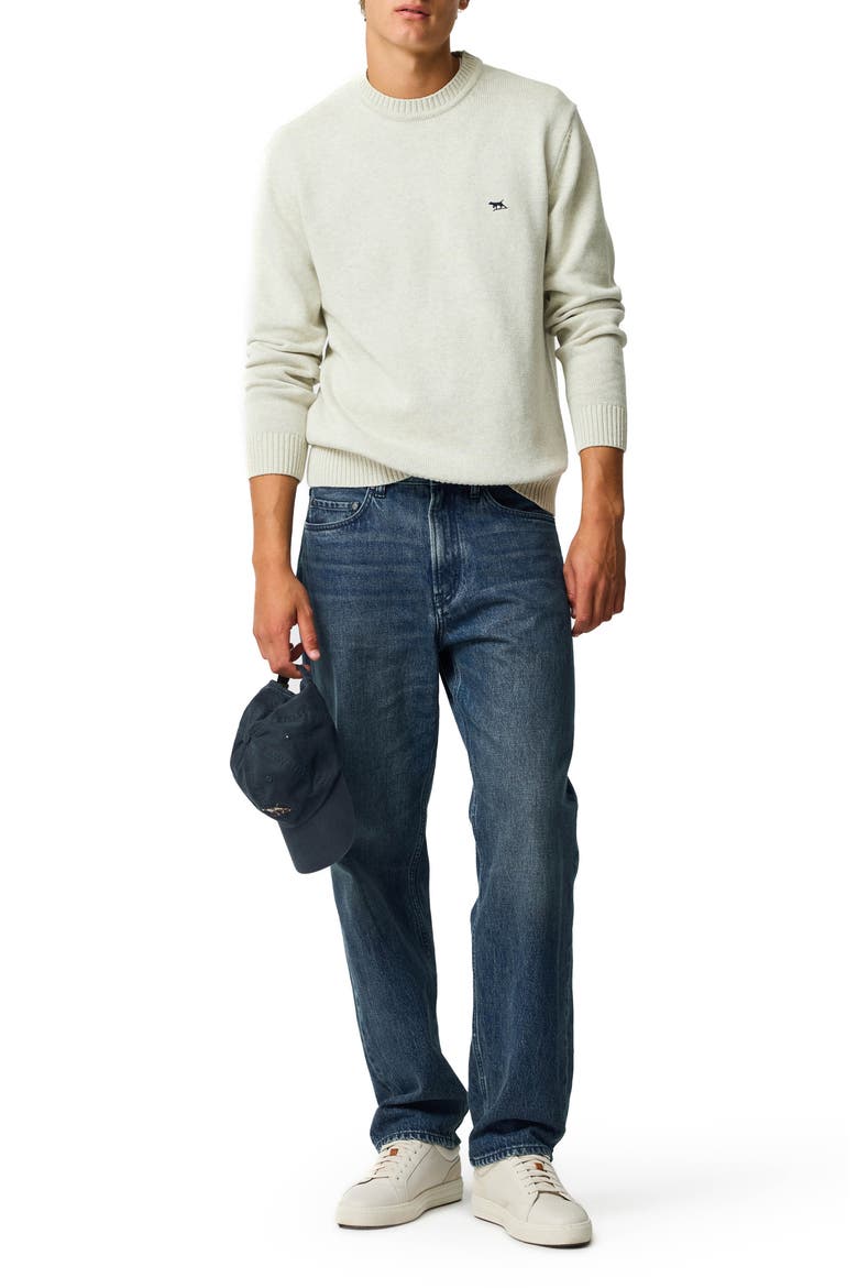 Dunearn Loose Fit Straight Leg Jeans, Alternate, color, WASHED INDIGO