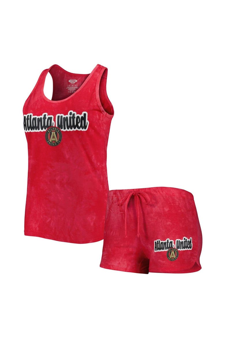 Women's Concepts Sport Red Atlanta United FC Billboard Tank Top & Shorts Sleep Set, Main, color, Red
