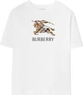 Burberry Knight Check Cotton T-shirt