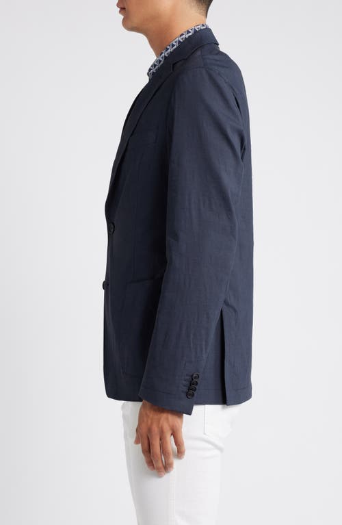 HUGO BOSS BOSS HANRY STRETCH LINEN BLEND SPORT COAT 