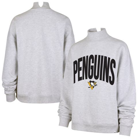 Women's '47 Heather Gray Pittsburgh Penguins Subtle Muse Sweatshirt