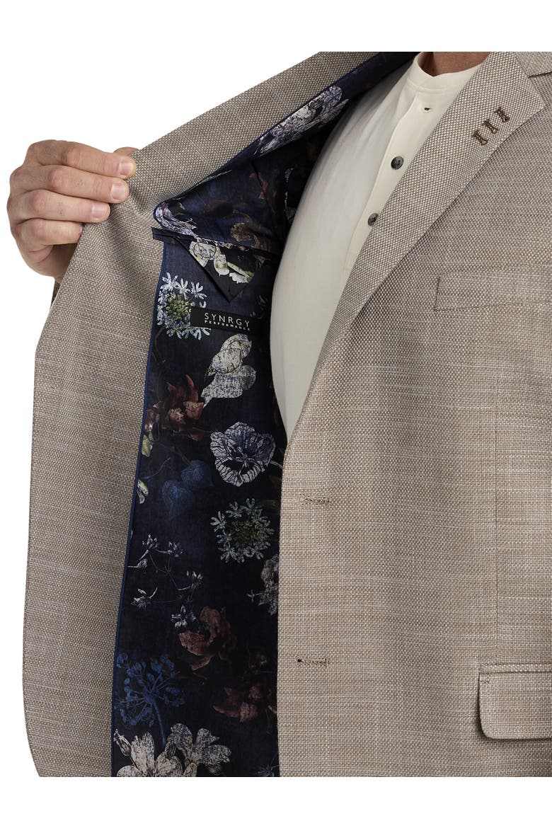 Big & Tall Textured Sport Coat, Alternate, color, TAN