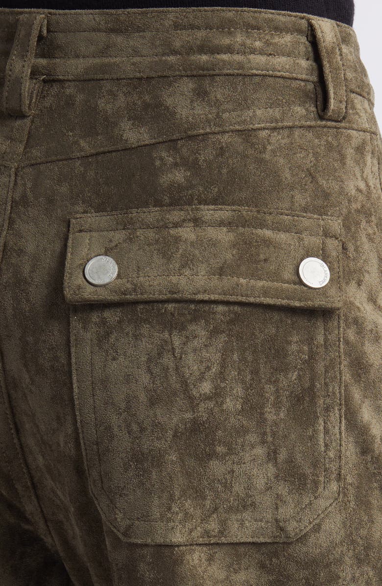 BLANKNYC Franklin Rib Cage Faux Suede Carpenter Pants, Alternate, color, Take A Hike