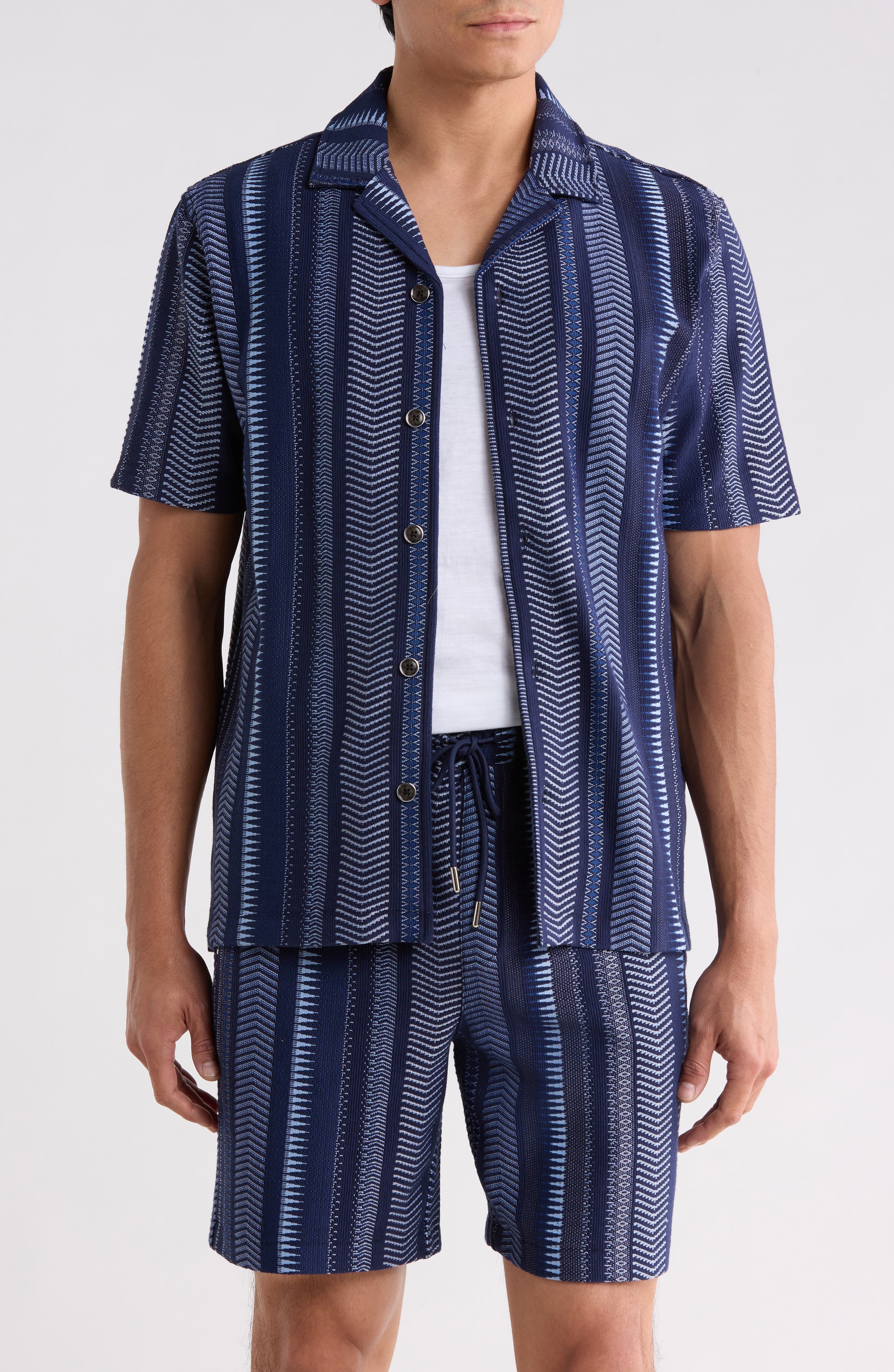 Cabana Jacquard Camp Shirt