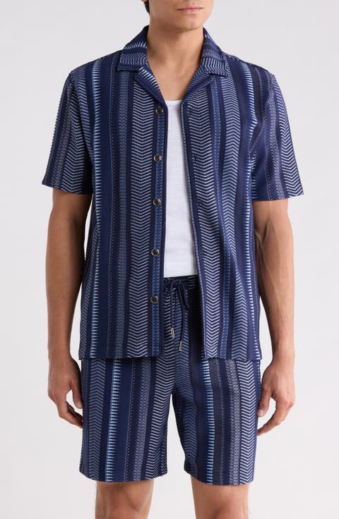 Cabana Jacquard Camp Shirt
