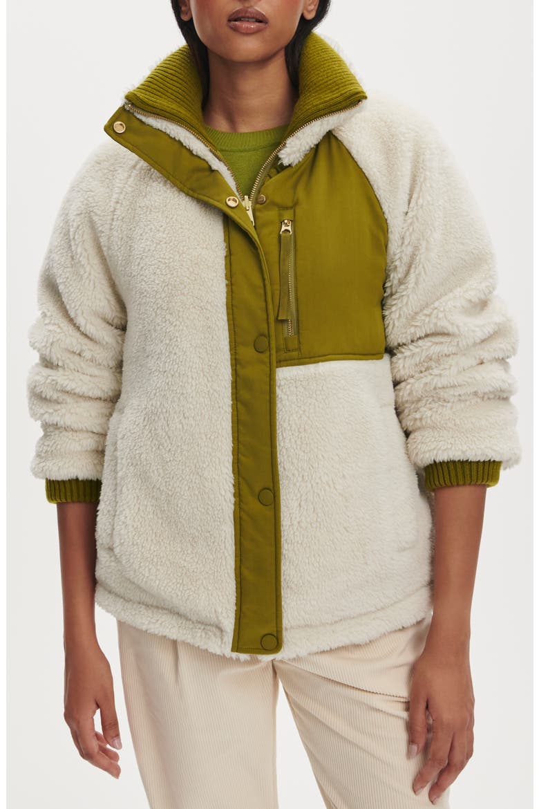 Glover Packable Reversible Jacket, Main, color, BIRCH / BRIGHT MOSS