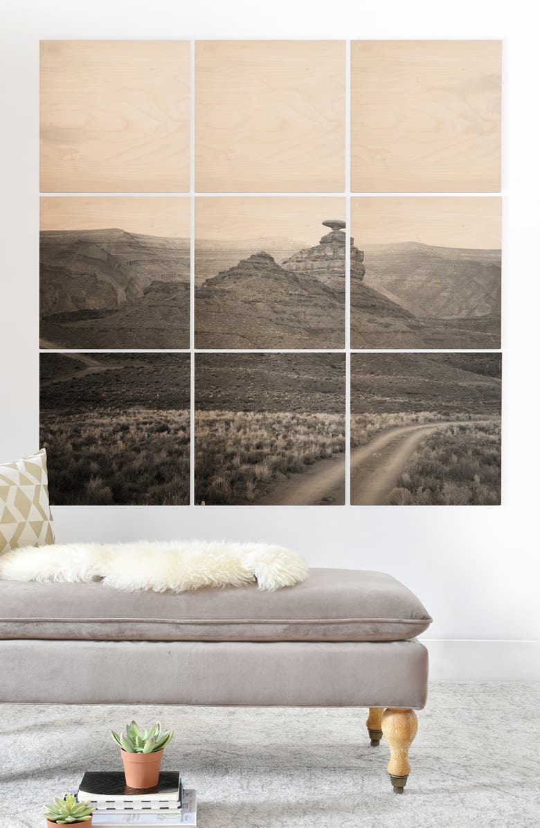 Deny Designs Catherine McDonald Southwest 9-Piece Wall Mural, Alternate, color,