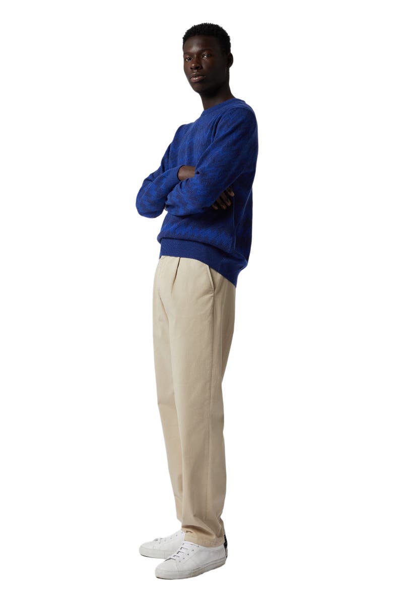 Missoni Chino Pants In Cotton, Alternate, color, Silver