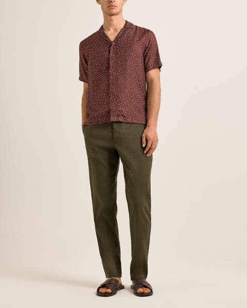 Maitan Silk Relaxed-Fit Shirt