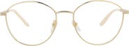 Gucci 53mm Round Optical Glasses