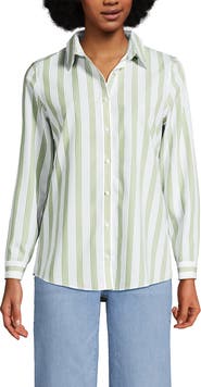 Lands' End No Iron Supima Cotton Long Sleeve Shirt