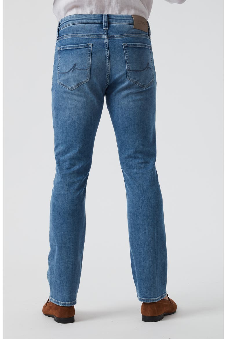 Charisma Relaxed Straight Leg Jeans, Alternate, color, MID BRUSHED ORGANIC